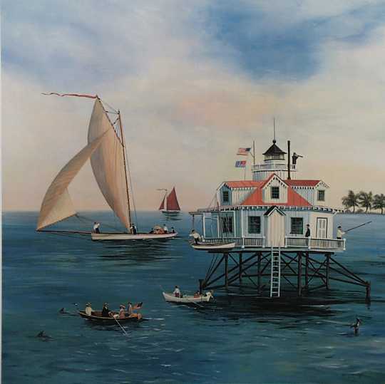 Sally Caldwell Fisher Limited Edition Print:"Tropic Light"