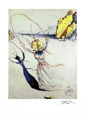 Salvador Dali Fine Art Print:"Transcendent Passage"