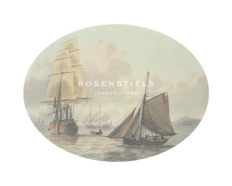 Samuel Atkins Hand Numbered Limited Edition Print on Paper :"Coastal Shipping II"