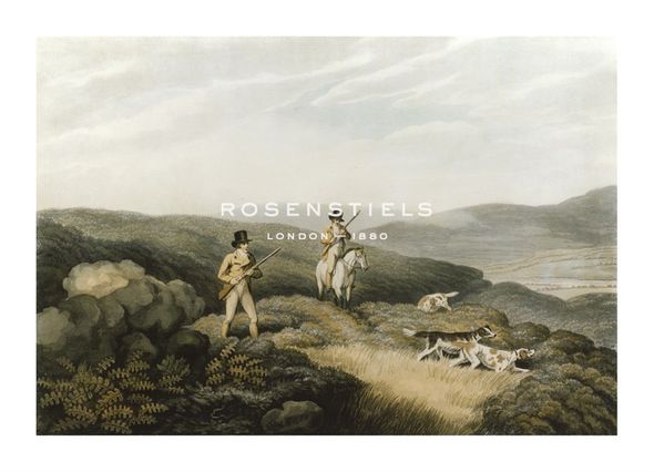 Samuel Howitt Hand Numbered Limited Edition Print on Paper :"Grouse Shooting"