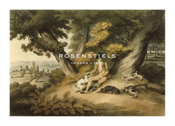 Samuel Howitt Hand Numbered Limited Edition Print on Paper :"Rabbit Shooting"