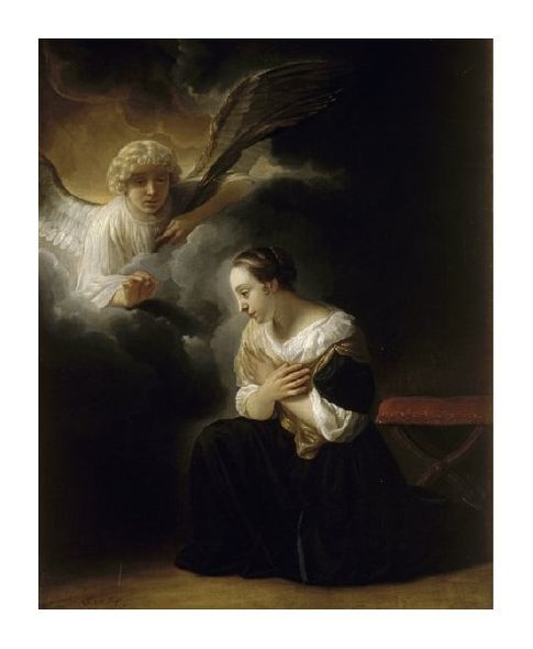 Samuel Van Hoogstraten Fine Art Open Edition Gicl&eacute;e:"The Virgin of the Immaculate Conception"