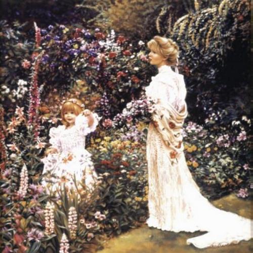 SANDRA KUCK  Secondary Market Art: "ENCHANTED GARDEN"