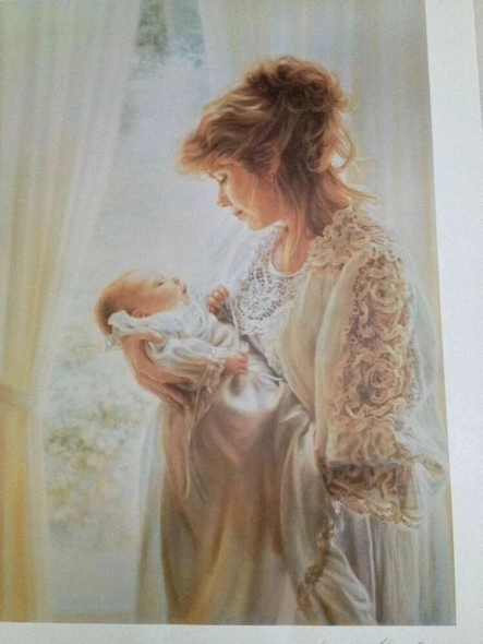 Sandra Kuck Signed and Numbered Limited Edition Lithograph: "God's Gift"