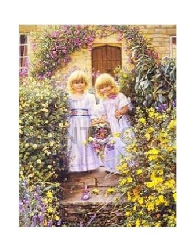 Sandra Kuck Signed and Numbered Limited Edition Lithograph: "Welcome Home"
