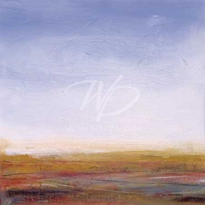 Sandy Carmichael Limited Edition Hand-Embellished Giclee on Canvas:"In the Distance I"