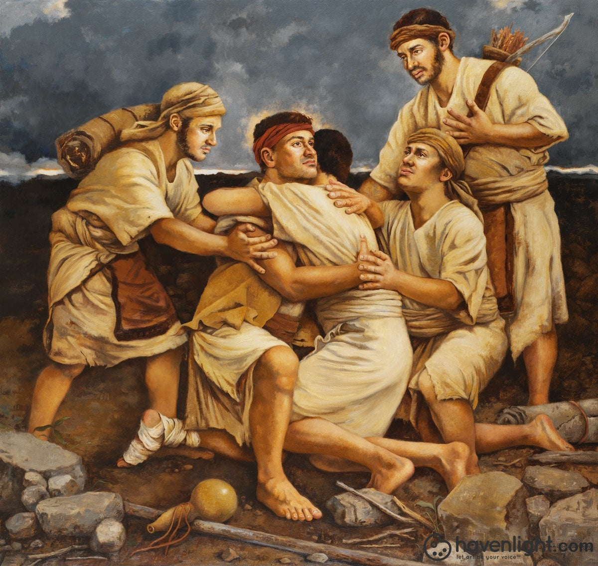Sandy Freckleton Gagon Fine Art Canvas Giclee: "Consecration"