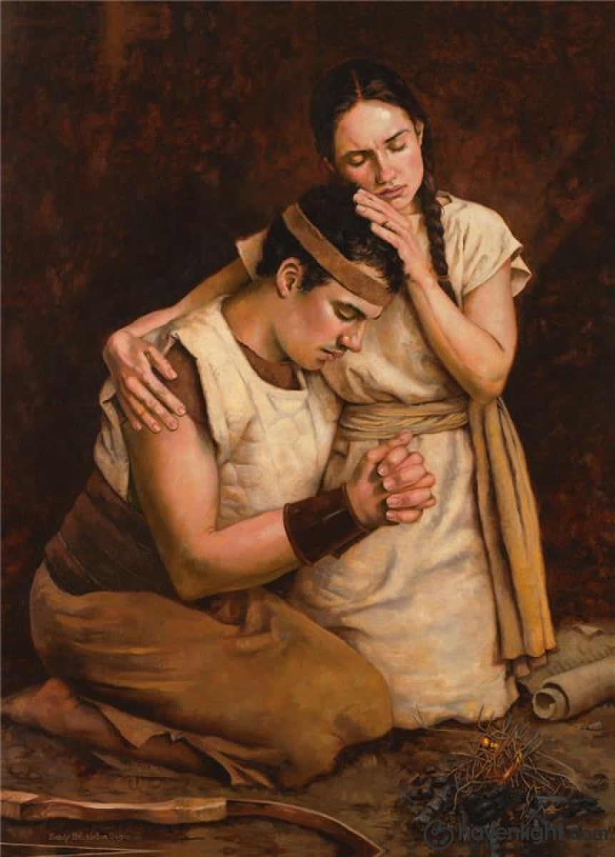 Sandy Freckleton Gagon Fine Art Canvas Giclee: "Divine Call"