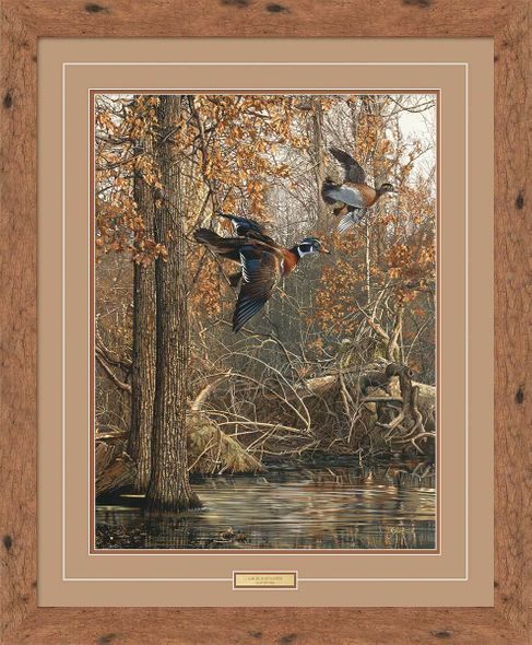 Scot Storm Handsigned and Numbered Limited Edition: "Framed LaGrue Woodies"