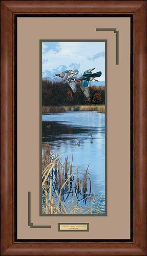 Scot Storm Handsigned and Numbered Limited Edition: "Framed Over the Decoys"