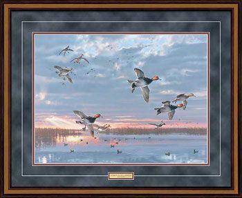Scot Storm Handsigned and Numbered Limited Edition: "Framed Return to Hay Bale Artist Proof"