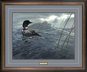 Scot Storm Handsigned and Numbered Limited Edition: "Framed Weather the Storm Limited Ed"