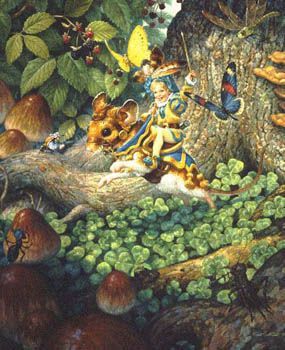 SCOTT GUSTAFSON 19X22 Secondary Market Art: "TOM THUMB"