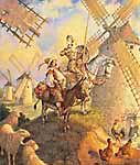 Scott Gustafson Limited Edition Print:"Don Quixote"