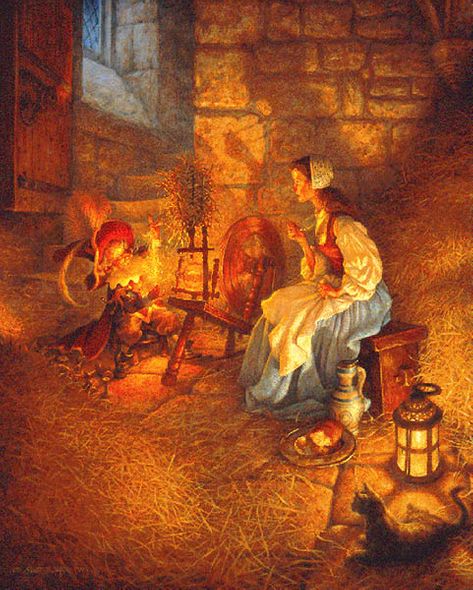 Scott Gustafson Limited Edition Print:"Rumplestiltskin"