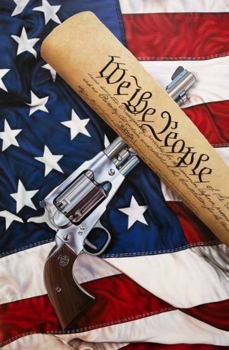 Scott Jacobs Hand Signed and Numbered Limited Edition Canvas Giclee:"We the People"