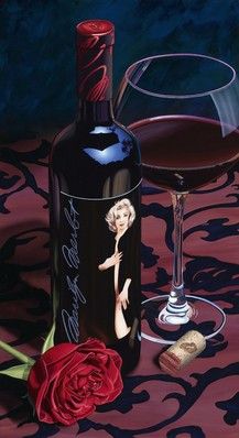 Scott Jacobs Hand Signed and Numbered Limited Edition Canvas Giclee: "American Beauties"