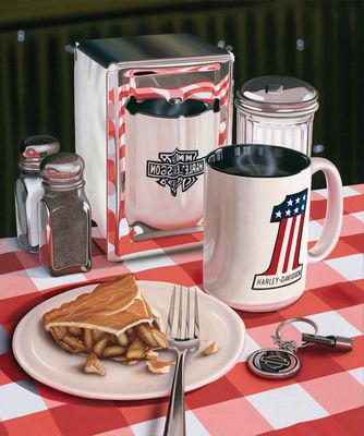 Scott Jacobs Hand Signed and Numbered Limited Edition Canvas Giclee: "As American As"