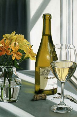 Scott Jacobs Hand Signed and Numbered Limited Edition Canvas Giclee: "Chateau"