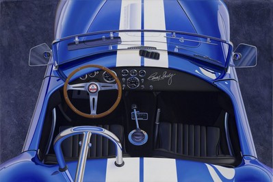 Scott Jacobs Hand Signed and Numbered Limited Edition Canvas Giclee: "Cobra"