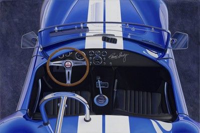 Scott Jacobs Hand Signed and Numbered Limited Edition Canvas Giclee: "Cobra"