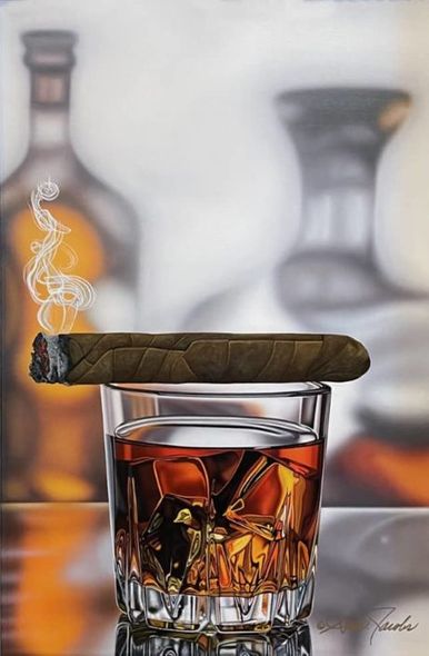 Scott Jacobs Hand Signed and Numbered Limited Edition Canvas Giclee:"Balancing Act"