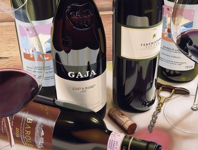 Scott Jacobs Hand Signed and Numbered Limited Edition Canvas Giclee: "Perfection in Piemonte"