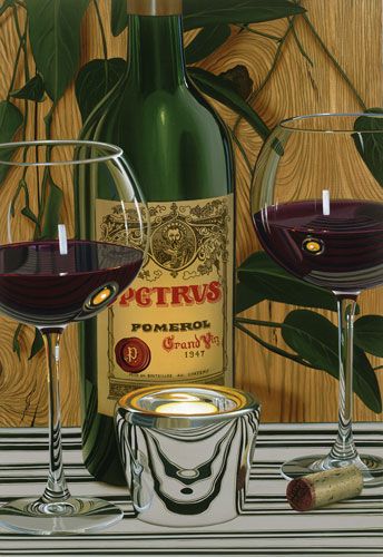 Scott Jacobs Hand Signed and Numbered Limited Edition Canvas Giclee: "Petrus 47"