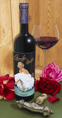 Scott Jacobs Hand Signed and Numbered Limited Edition Canvas Giclee: "She Loves Me, She Love Me Not"