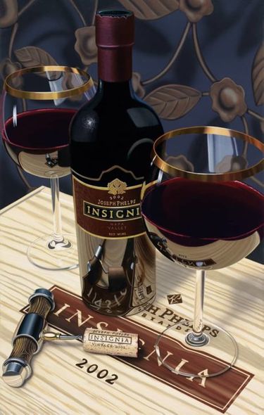 Scott Jacobs Hand Signed and Numbered Limited Edition Canvas Giclee:"Best Cellar"
