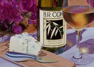 Scott Jacobs Hand Signed and Numbered Limited Edition Canvas Giclee: "Sonoma Chard"