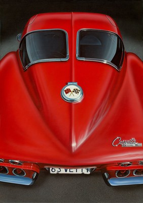 Scott Jacobs Hand Signed and Numbered Limited Edition Canvas Giclee: "Split End"