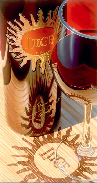 Scott Jacobs Hand Signed and Numbered Limited Edition Canvas Giclee: "With a Twist of Luck"