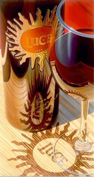 Scott Jacobs Hand Signed and Numbered Limited Edition Canvas Giclee: "With a Twist of Luck"