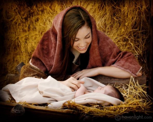 Scott Sumner Fine Art Canvas Giclee: "A Mother&#39;s Love"