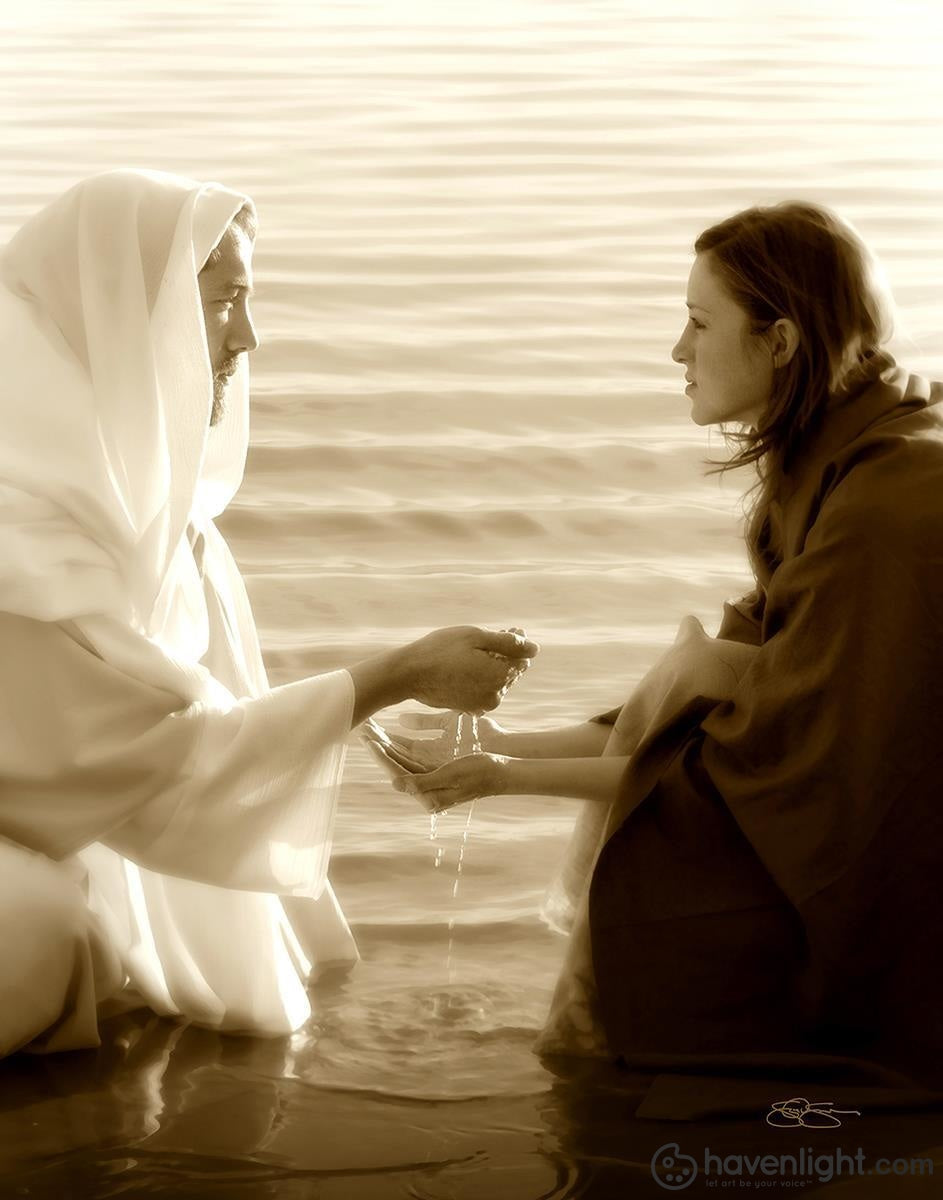 Scott Sumner Fine Art Canvas Giclee: "Living Waters"