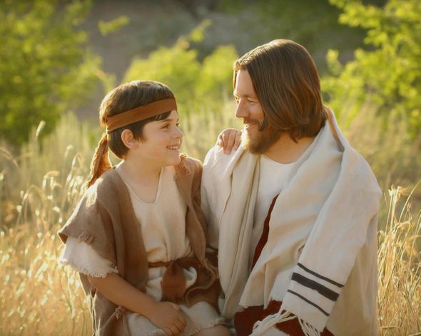 Scott Sumner Fine Art Canvas Giclee: "Of Such is the Kingdom of Heaven"