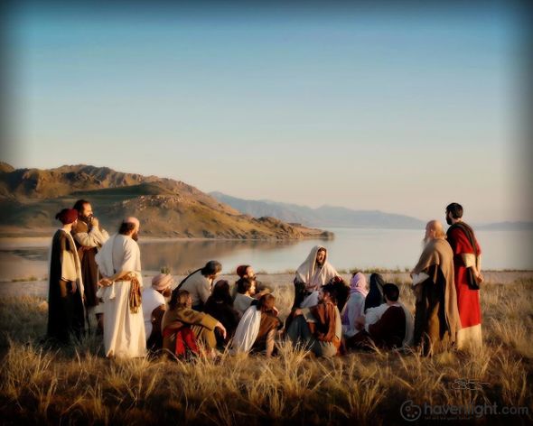 Scott Sumner Fine Art Canvas Giclee: "Ye Are My Disciples"