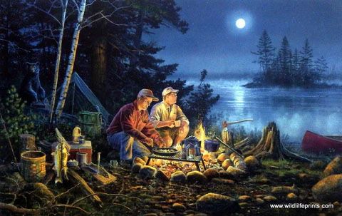 Scott Zoellick Print-Signed and Numbered:"Guess Who's Coming to Dinner"