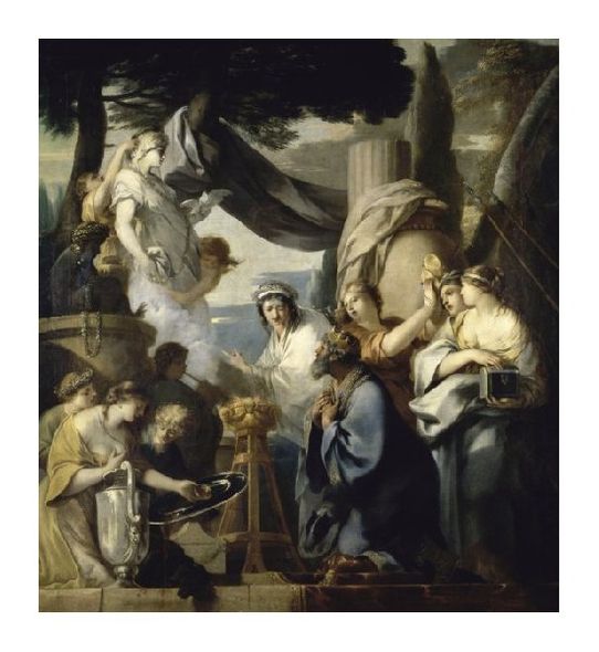 Sebastien Bourdon Fine Art Open Edition Gicl&eacute;e:"Solomon's Idolatry"