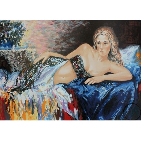 Sergey Ignatenko Serigraph on Paper:"Relaxation"