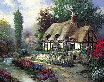 Sergon Limited Edition Giclee on Paper:"Shady Glen"