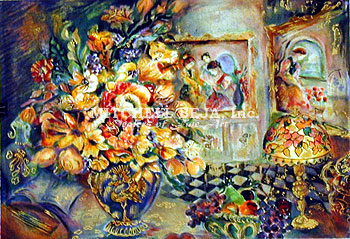 Sevitt Francis Limited Edition Serigraph on Paper:"The Room of France"