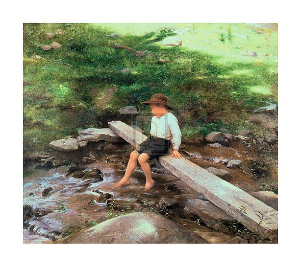 Seymour Joseph Guy Hand Numbered Limited Edition Print on Paper :"Summer Days"