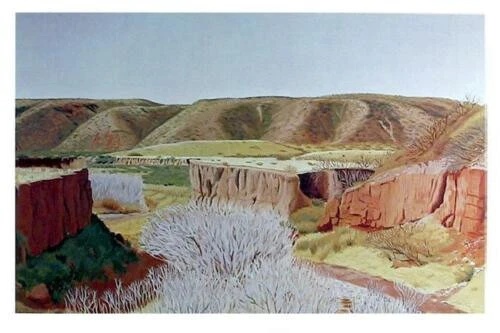 Sharyn Finnegan Serigraph Print: "Macho Draw"