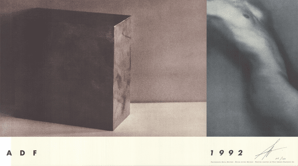 Sheila & Jeffrey Metzner Rare Vintage Artist Signed Offset Lithograph: "American Dance Festival 1992"