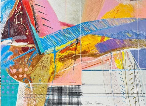 Shemi Calman Signed Limited Edition Print on Paper: "Neptune " Shemi Calman Signed Limited Edition Print on Paper: "Neptune "