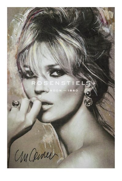 Sidney Maurer Hand Numbered Limited Edition Print on Paper :"On Trend"