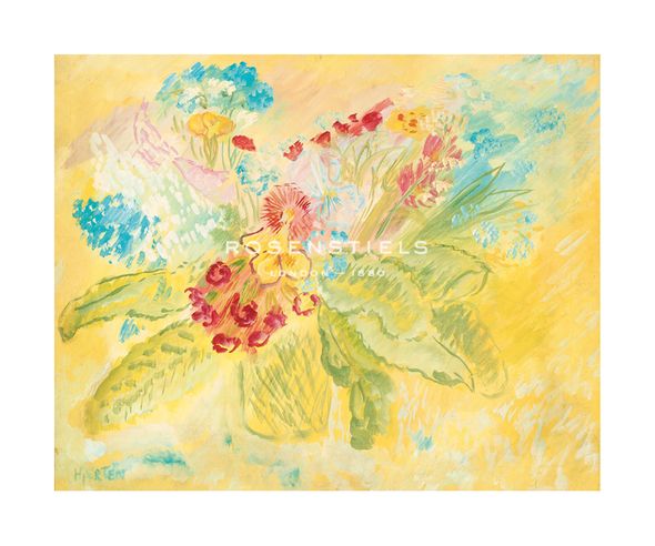 Sigrid Hjerten Hand Numbered Limited Edition Print on Paper :"Brita's Flowers"