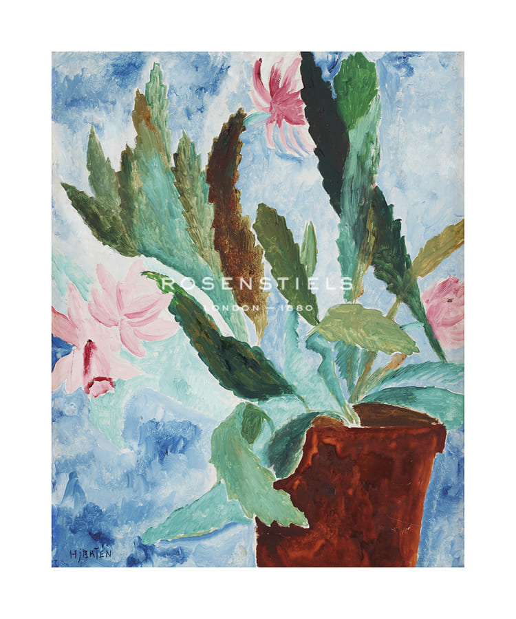Sigrid Hjerten Hand Numbered Limited Edition Print on Paper :"Floral Still Life"